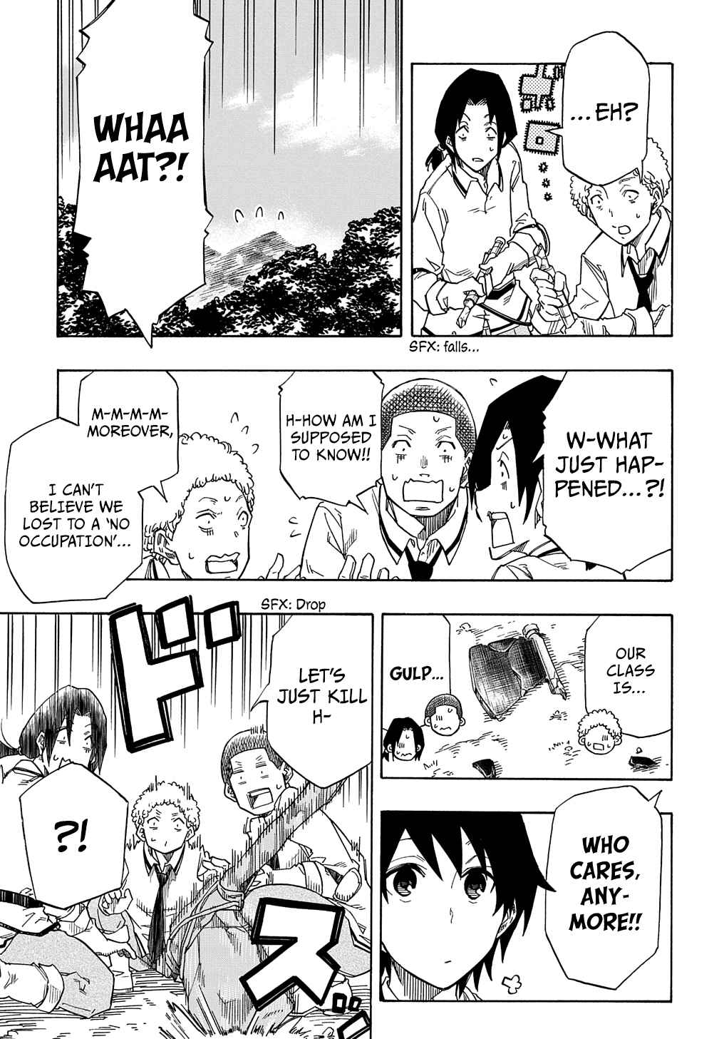 Kiyoubinbou, Jou wo Tateru - Kaitaku Gakuen no Rettousei na no ni, Joukyuu-shoku no Skill to Mahou ga Subete Tsukaemasu Chapter 1 page 55 - 