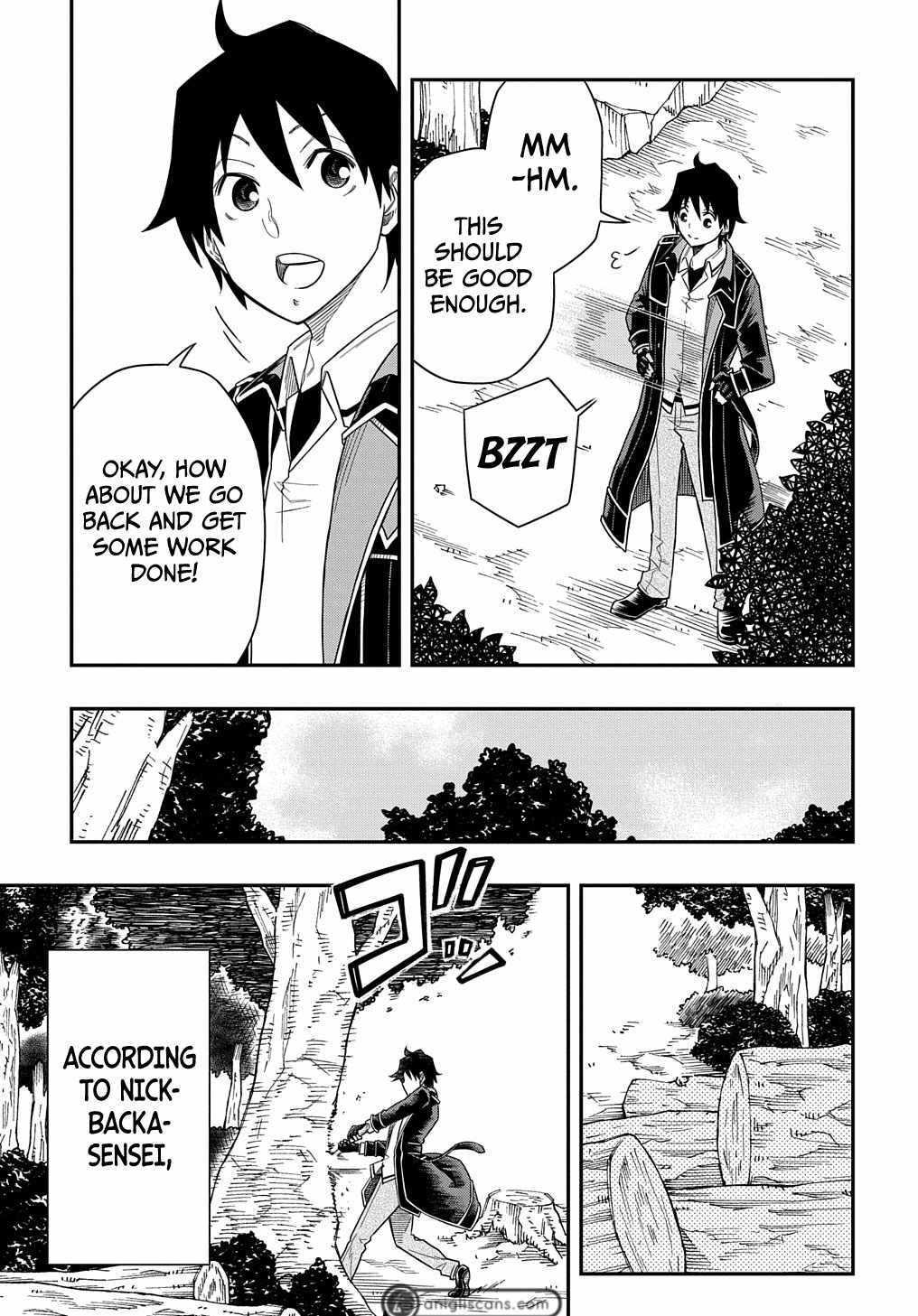 Kiyoubinbou, Jou wo Tateru - Kaitaku Gakuen no Rettousei na no ni, Joukyuu-shoku no Skill to Mahou ga Subete Tsukaemasu Chapter 10.1 page 8 - 