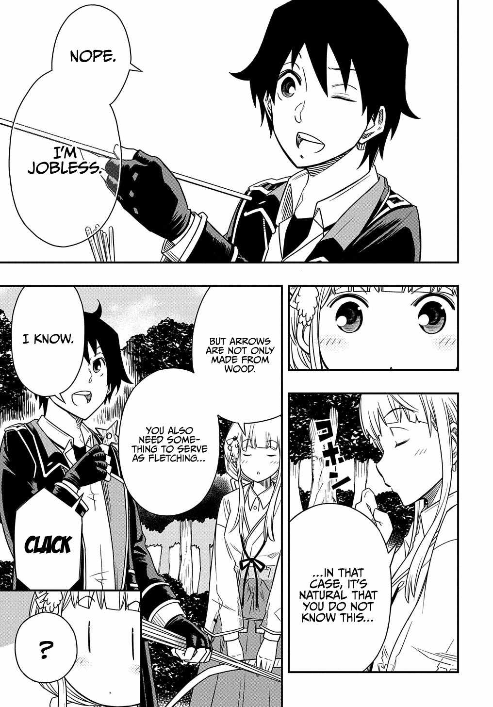 Kiyoubinbou, Jou wo Tateru - Kaitaku Gakuen no Rettousei na no ni, Joukyuu-shoku no Skill to Mahou ga Subete Tsukaemasu Chapter 12 page 20 - 