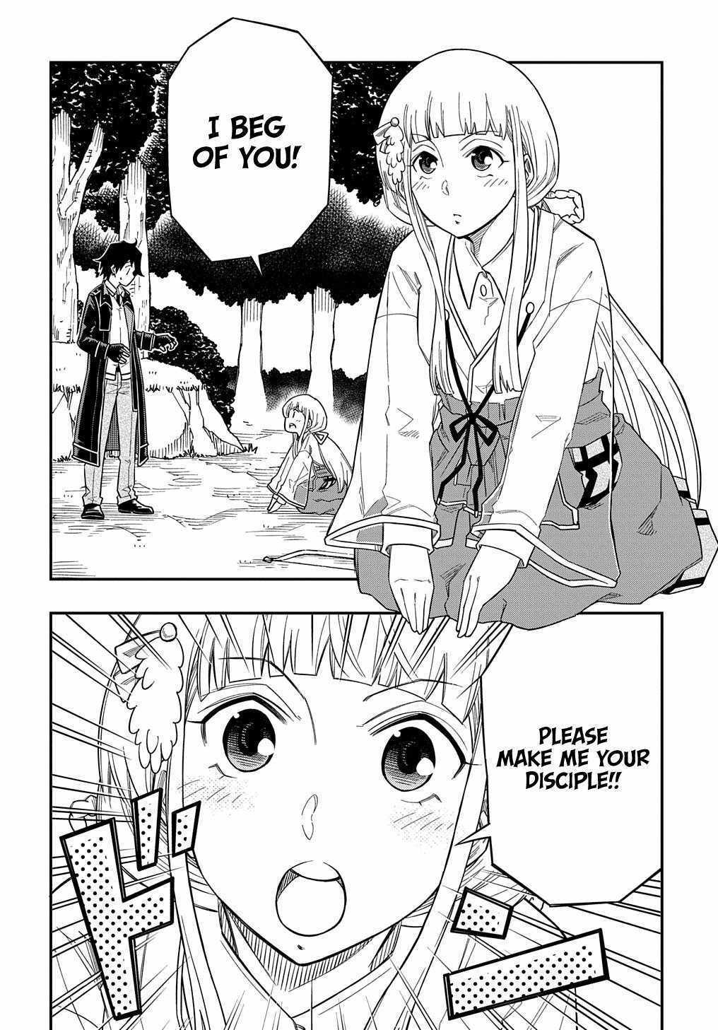 Kiyoubinbou, Jou wo Tateru - Kaitaku Gakuen no Rettousei na no ni, Joukyuu-shoku no Skill to Mahou ga Subete Tsukaemasu Chapter 13 page 4 - 