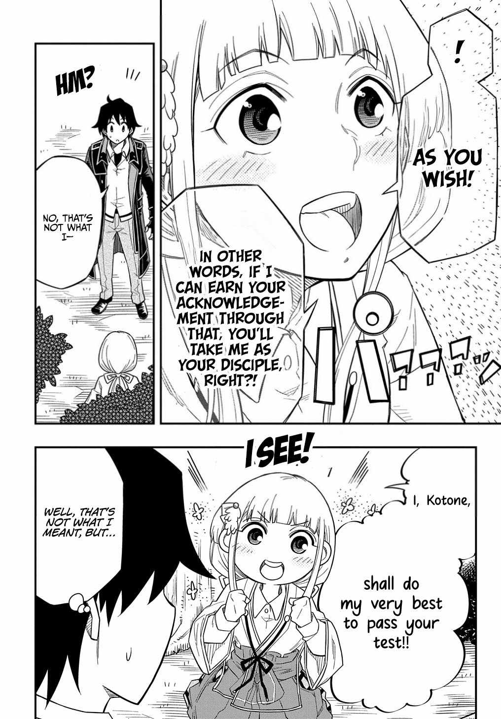 Kiyoubinbou, Jou wo Tateru - Kaitaku Gakuen no Rettousei na no ni, Joukyuu-shoku no Skill to Mahou ga Subete Tsukaemasu Chapter 13 page 8 - 