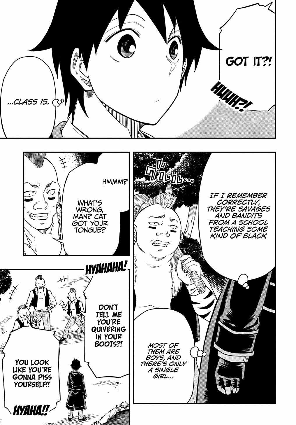 Kiyoubinbou, Jou wo Tateru - Kaitaku Gakuen no Rettousei na no ni, Joukyuu-shoku no Skill to Mahou ga Subete Tsukaemasu Chapter 14 page 8 - 
