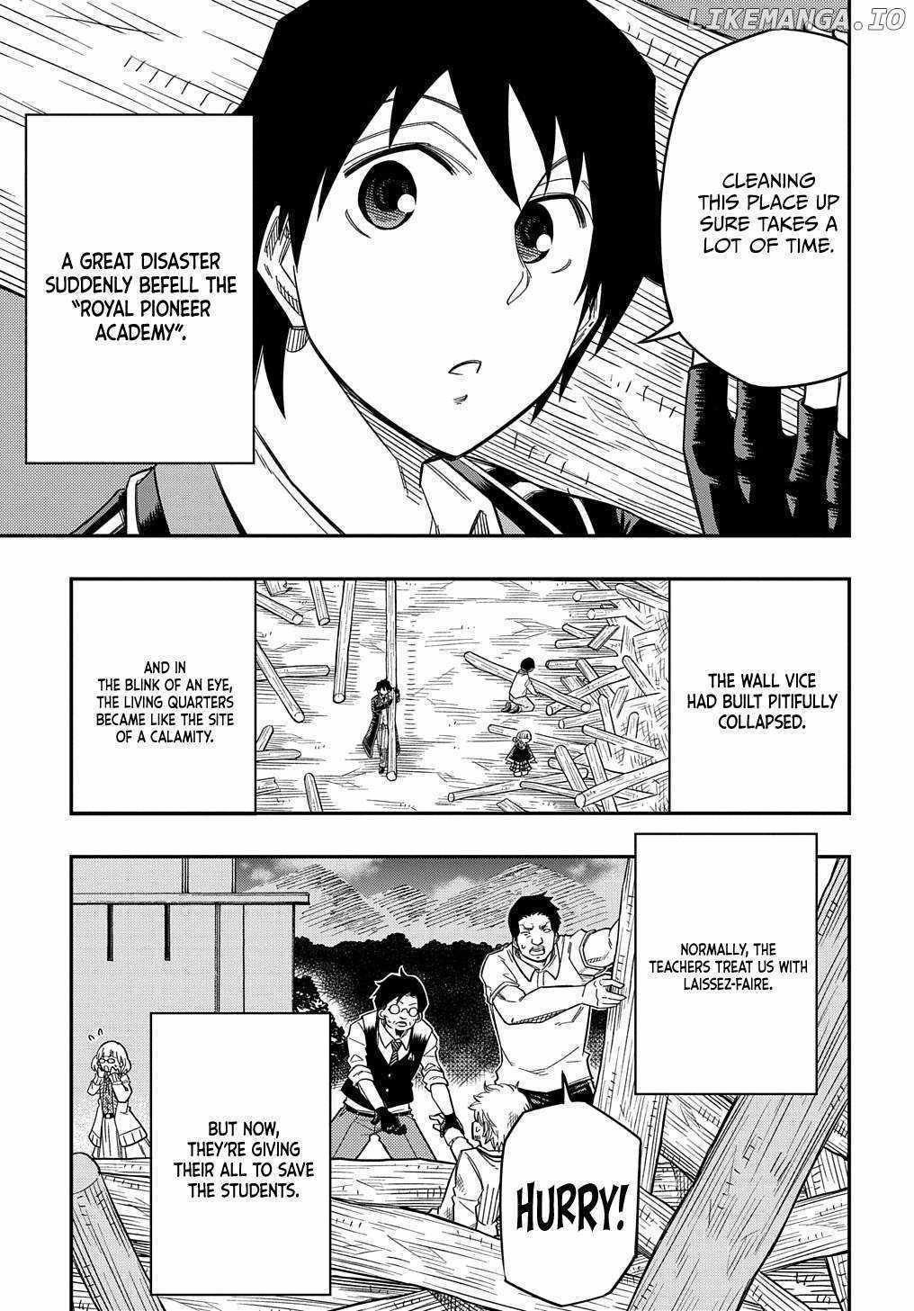 Kiyoubinbou, Jou wo Tateru - Kaitaku Gakuen no Rettousei na no ni, Joukyuu-shoku no Skill to Mahou ga Subete Tsukaemasu Chapter 17 page 3 - 