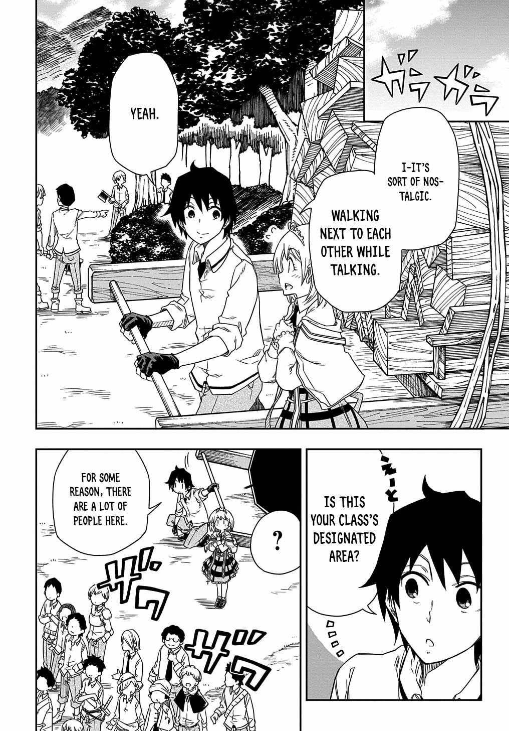 Kiyoubinbou, Jou wo Tateru - Kaitaku Gakuen no Rettousei na no ni, Joukyuu-shoku no Skill to Mahou ga Subete Tsukaemasu Chapter 2 page 13 - 