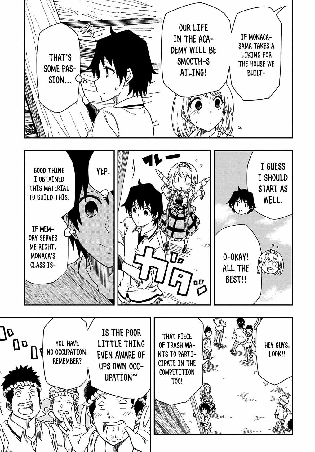 Kiyoubinbou, Jou wo Tateru - Kaitaku Gakuen no Rettousei na no ni, Joukyuu-shoku no Skill to Mahou ga Subete Tsukaemasu Chapter 2 page 16 - 