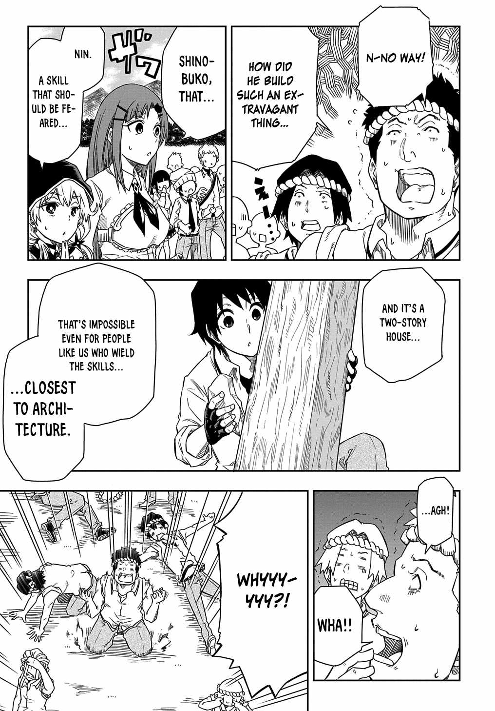 Kiyoubinbou, Jou wo Tateru - Kaitaku Gakuen no Rettousei na no ni, Joukyuu-shoku no Skill to Mahou ga Subete Tsukaemasu Chapter 2 page 20 - 