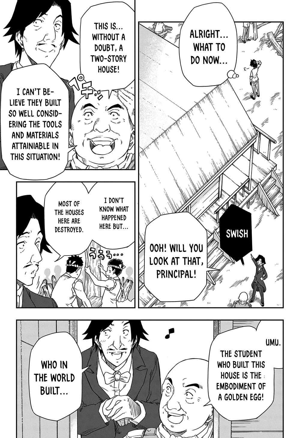 Kiyoubinbou, Jou wo Tateru - Kaitaku Gakuen no Rettousei na no ni, Joukyuu-shoku no Skill to Mahou ga Subete Tsukaemasu Chapter 2 page 37 - 