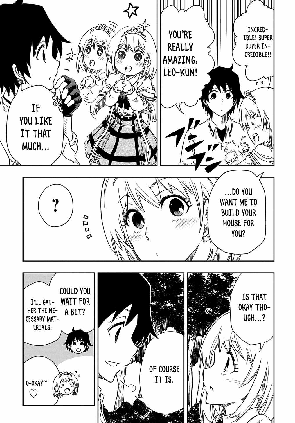 Kiyoubinbou, Jou wo Tateru - Kaitaku Gakuen no Rettousei na no ni, Joukyuu-shoku no Skill to Mahou ga Subete Tsukaemasu Chapter 2 page 10 - 