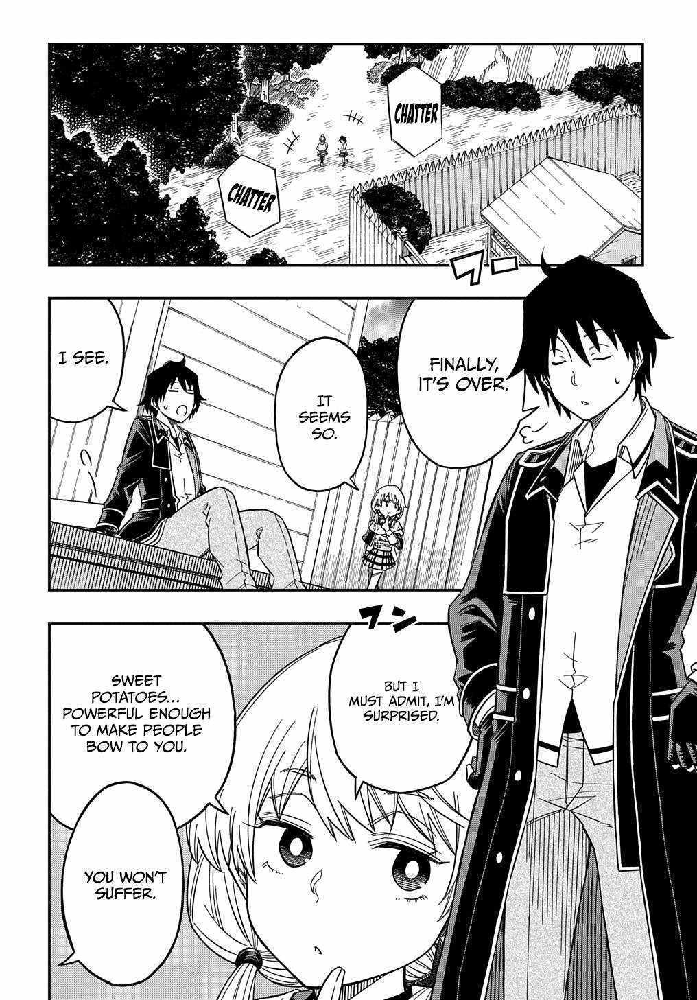 Kiyoubinbou, Jou wo Tateru - Kaitaku Gakuen no Rettousei na no ni, Joukyuu-shoku no Skill to Mahou ga Subete Tsukaemasu Chapter 21.1 page 11 - 
