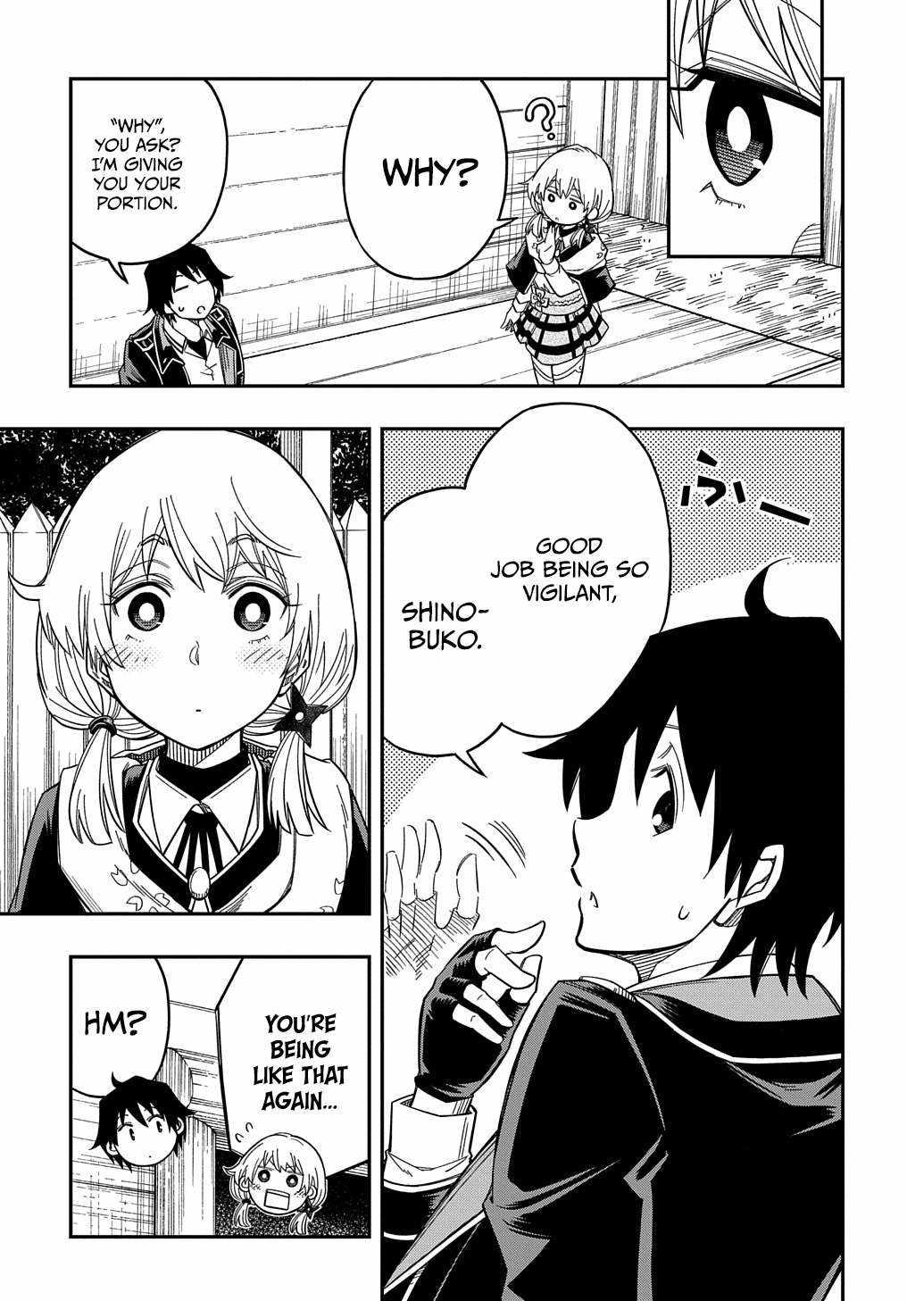 Kiyoubinbou, Jou wo Tateru - Kaitaku Gakuen no Rettousei na no ni, Joukyuu-shoku no Skill to Mahou ga Subete Tsukaemasu Chapter 21.1 page 12 - 