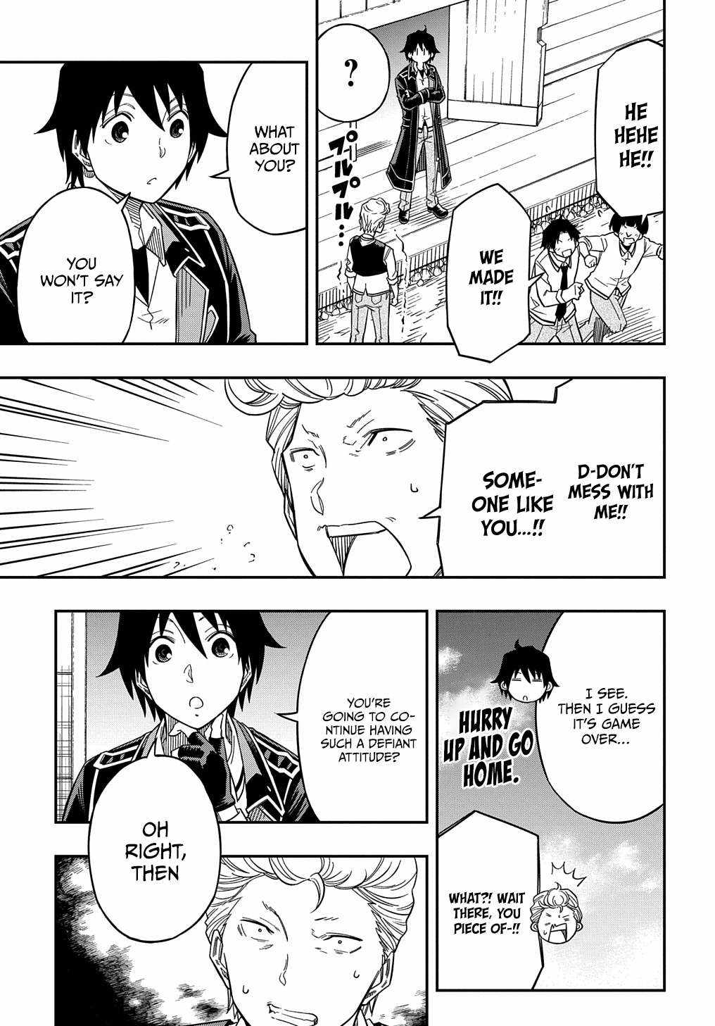 Kiyoubinbou, Jou wo Tateru - Kaitaku Gakuen no Rettousei na no ni, Joukyuu-shoku no Skill to Mahou ga Subete Tsukaemasu Chapter 21.1 page 6 - 