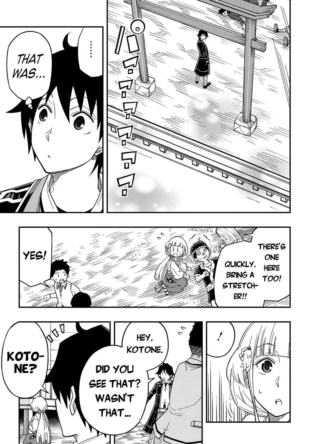 Kiyoubinbou, Jou wo Tateru - Kaitaku Gakuen no Rettousei na no ni, Joukyuu-shoku no Skill to Mahou ga Subete Tsukaemasu Chapter 26 page 23 - 