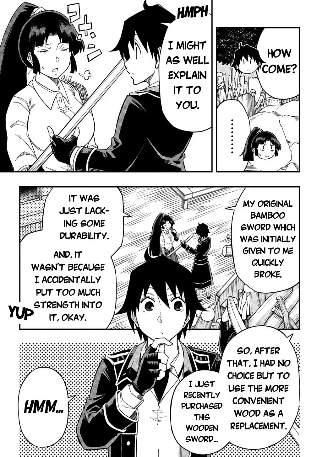 Kiyoubinbou, Jou wo Tateru - Kaitaku Gakuen no Rettousei na no ni, Joukyuu-shoku no Skill to Mahou ga Subete Tsukaemasu Chapter 27.1 page 12 - 