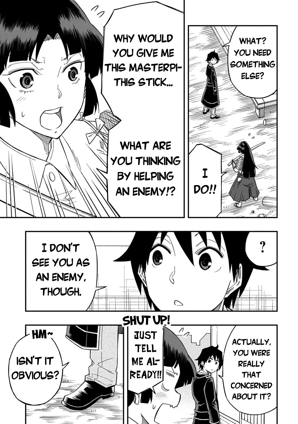 Kiyoubinbou, Jou wo Tateru - Kaitaku Gakuen no Rettousei na no ni, Joukyuu-shoku no Skill to Mahou ga Subete Tsukaemasu Chapter 27.2 page 12 - 