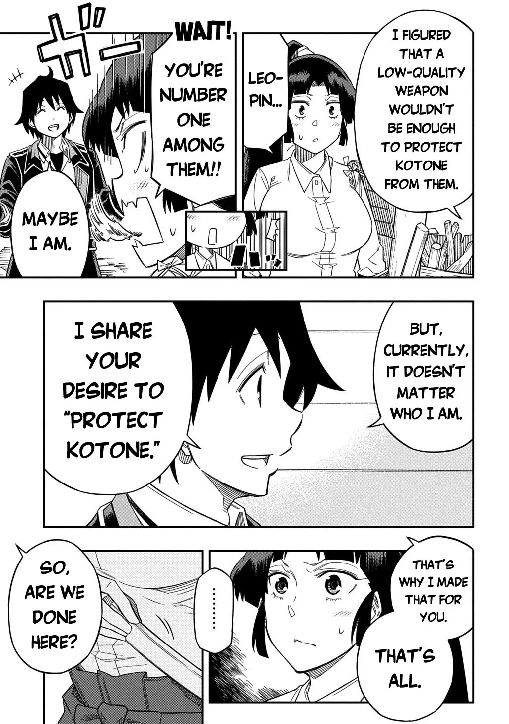 Kiyoubinbou, Jou wo Tateru - Kaitaku Gakuen no Rettousei na no ni, Joukyuu-shoku no Skill to Mahou ga Subete Tsukaemasu Chapter 27.2 page 14 - 