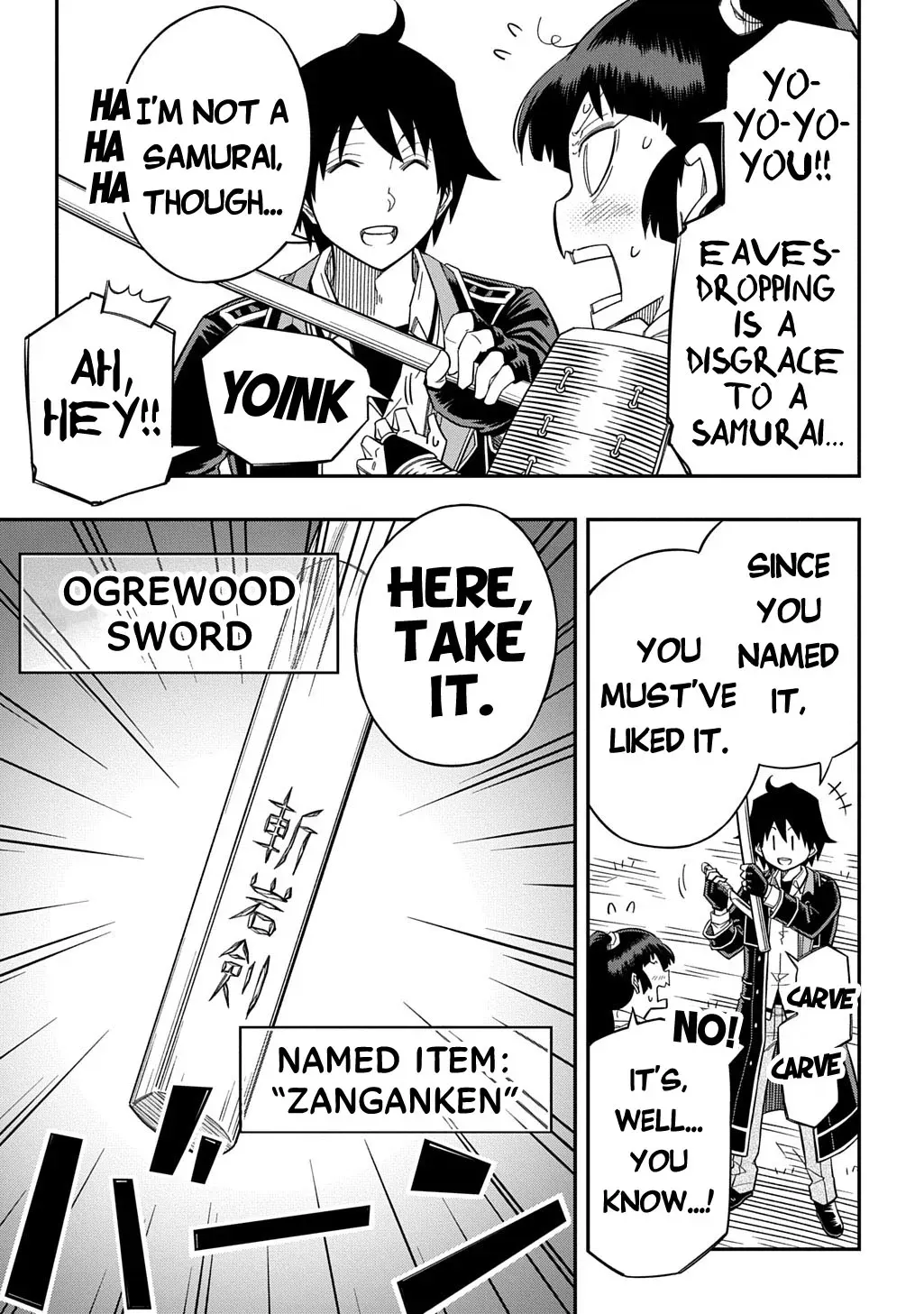 Kiyoubinbou, Jou wo Tateru - Kaitaku Gakuen no Rettousei na no ni, Joukyuu-shoku no Skill to Mahou ga Subete Tsukaemasu Chapter 27.2 page 10 - 
