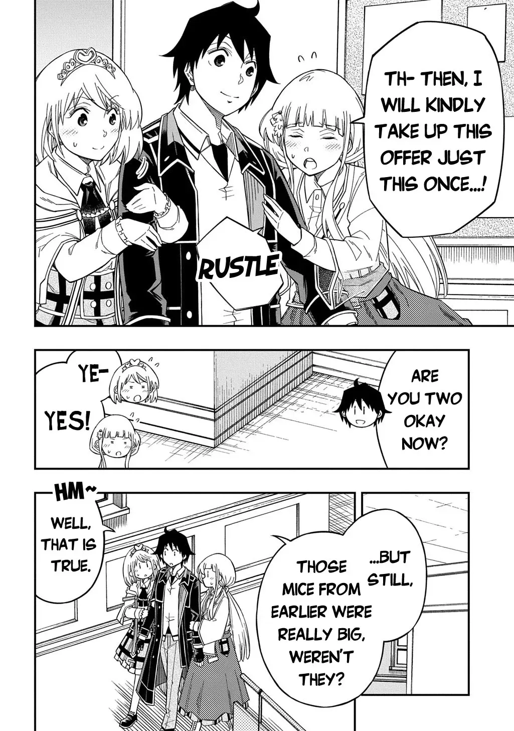 Kiyoubinbou, Jou wo Tateru - Kaitaku Gakuen no Rettousei na no ni, Joukyuu-shoku no Skill to Mahou ga Subete Tsukaemasu Chapter 28 page 17 - 