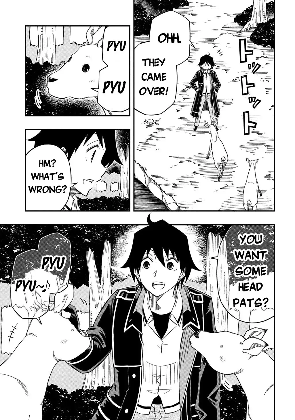 Kiyoubinbou, Jou wo Tateru - Kaitaku Gakuen no Rettousei na no ni, Joukyuu-shoku no Skill to Mahou ga Subete Tsukaemasu Chapter 29 page 22 - 