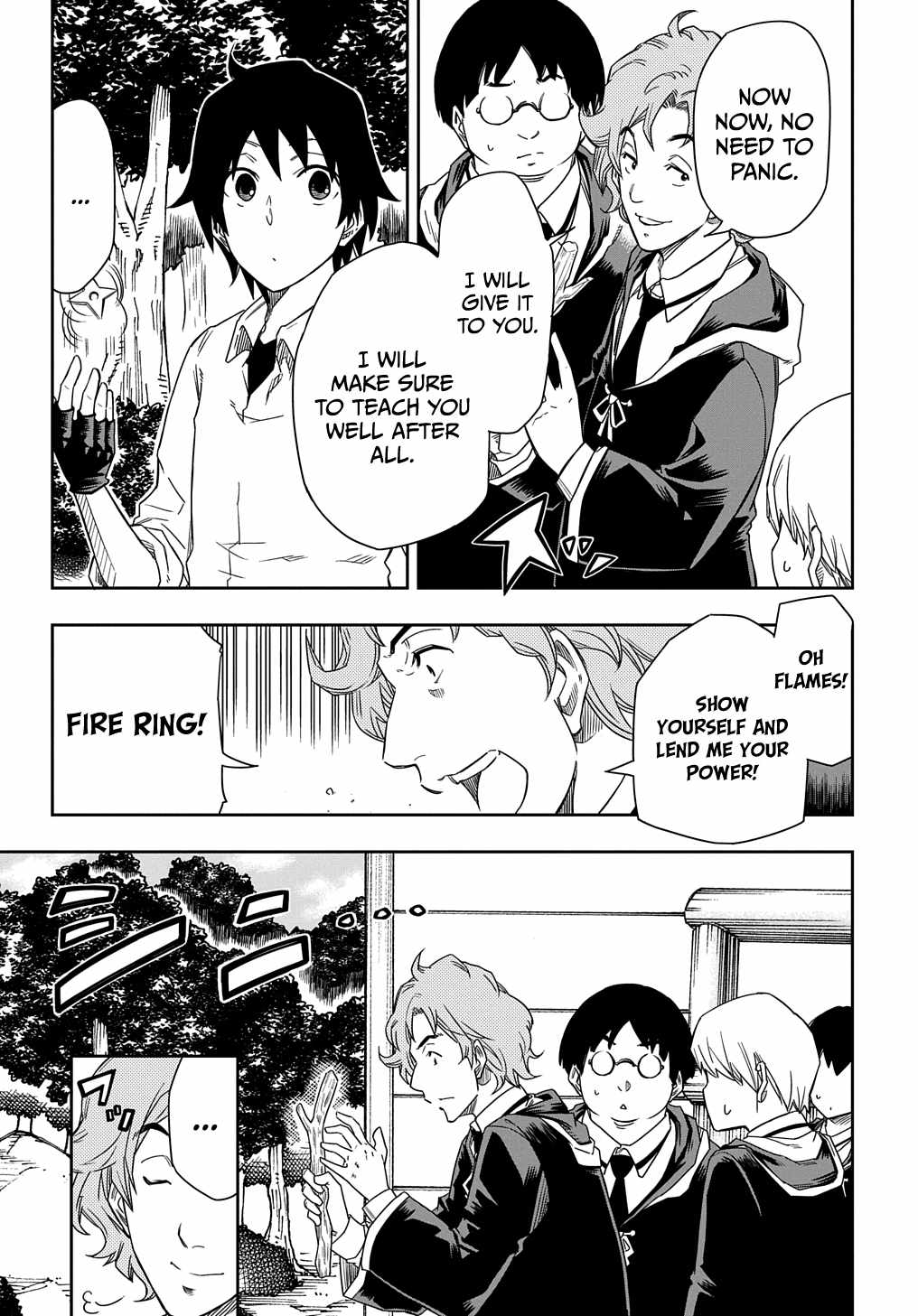 Kiyoubinbou, Jou wo Tateru - Kaitaku Gakuen no Rettousei na no ni, Joukyuu-shoku no Skill to Mahou ga Subete Tsukaemasu Chapter 3 page 8 - 