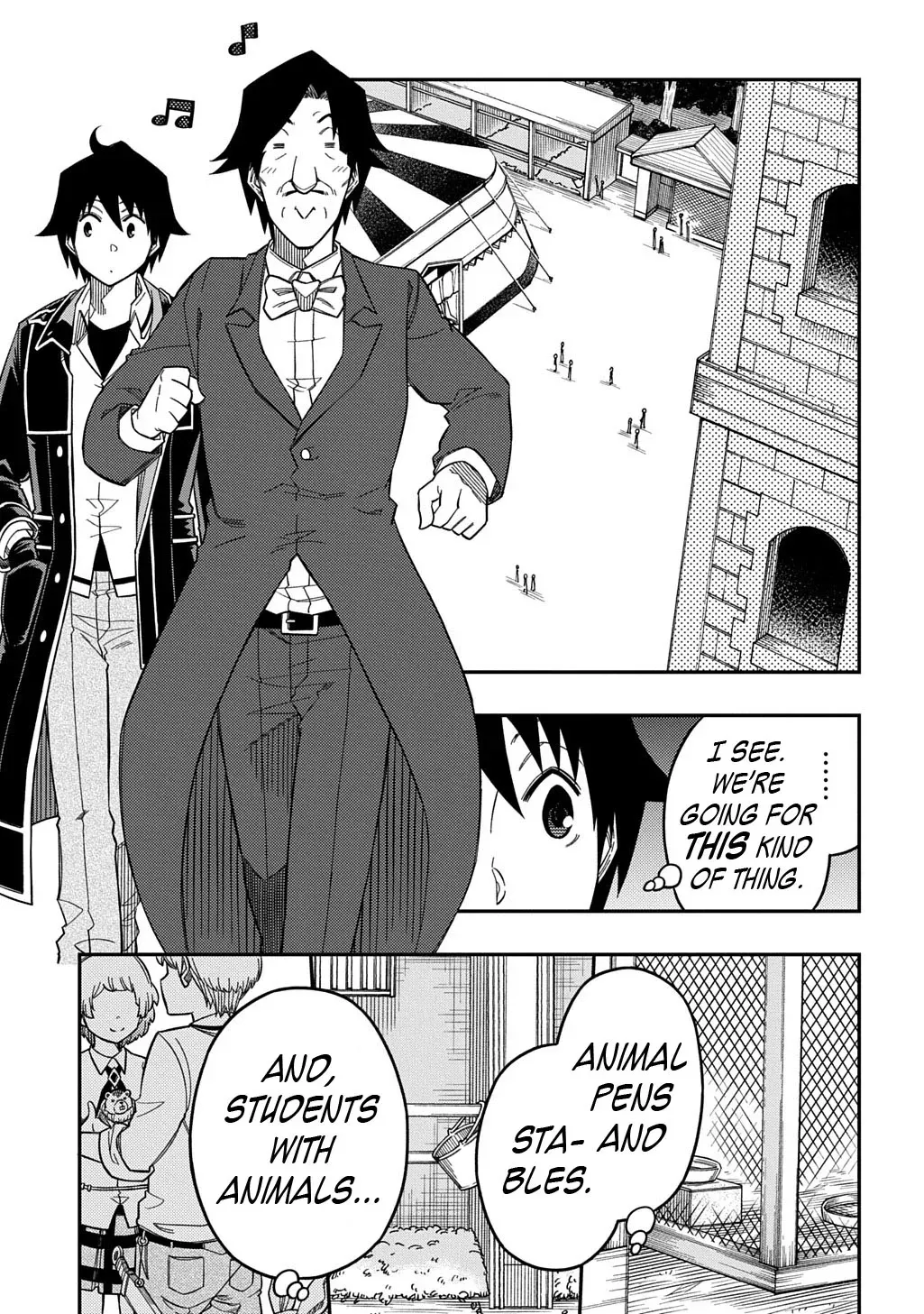 Kiyoubinbou, Jou wo Tateru - Kaitaku Gakuen no Rettousei na no ni, Joukyuu-shoku no Skill to Mahou ga Subete Tsukaemasu Chapter 33 page 22 - 