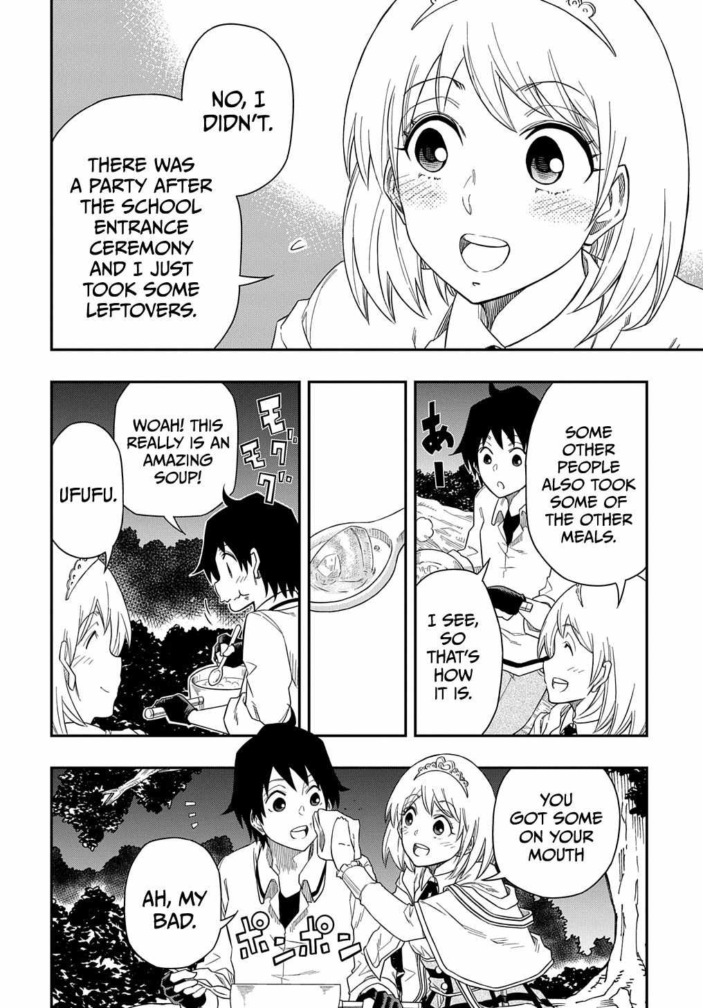 Kiyoubinbou, Jou wo Tateru - Kaitaku Gakuen no Rettousei na no ni, Joukyuu-shoku no Skill to Mahou ga Subete Tsukaemasu Chapter 4 page 21 - 
