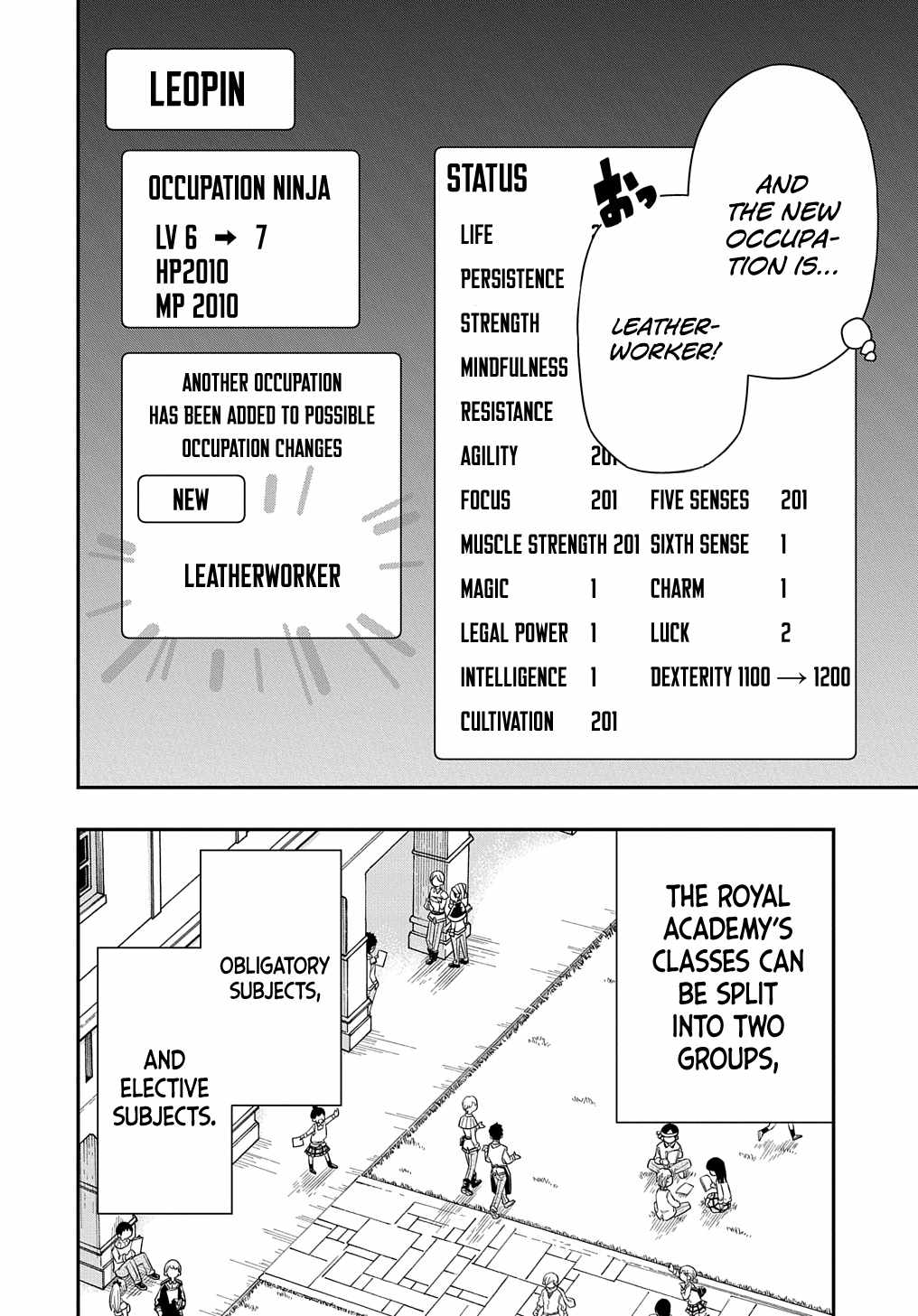 Kiyoubinbou, Jou wo Tateru - Kaitaku Gakuen no Rettousei na no ni, Joukyuu-shoku no Skill to Mahou ga Subete Tsukaemasu Chapter 6 page 33 - 
