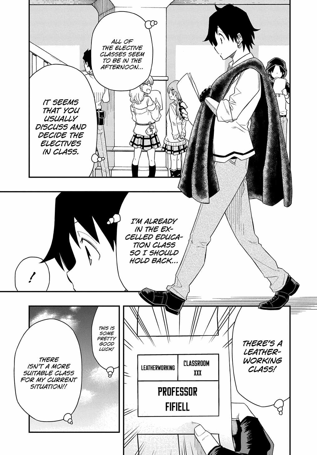 Kiyoubinbou, Jou wo Tateru - Kaitaku Gakuen no Rettousei na no ni, Joukyuu-shoku no Skill to Mahou ga Subete Tsukaemasu Chapter 6 page 34 - 