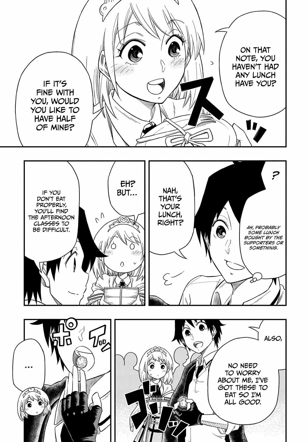 Kiyoubinbou, Jou wo Tateru - Kaitaku Gakuen no Rettousei na no ni, Joukyuu-shoku no Skill to Mahou ga Subete Tsukaemasu Chapter 6 page 10 - 
