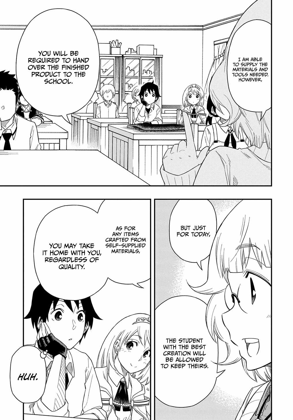 Kiyoubinbou, Jou wo Tateru - Kaitaku Gakuen no Rettousei na no ni, Joukyuu-shoku no Skill to Mahou ga Subete Tsukaemasu Chapter 7 page 16 - 