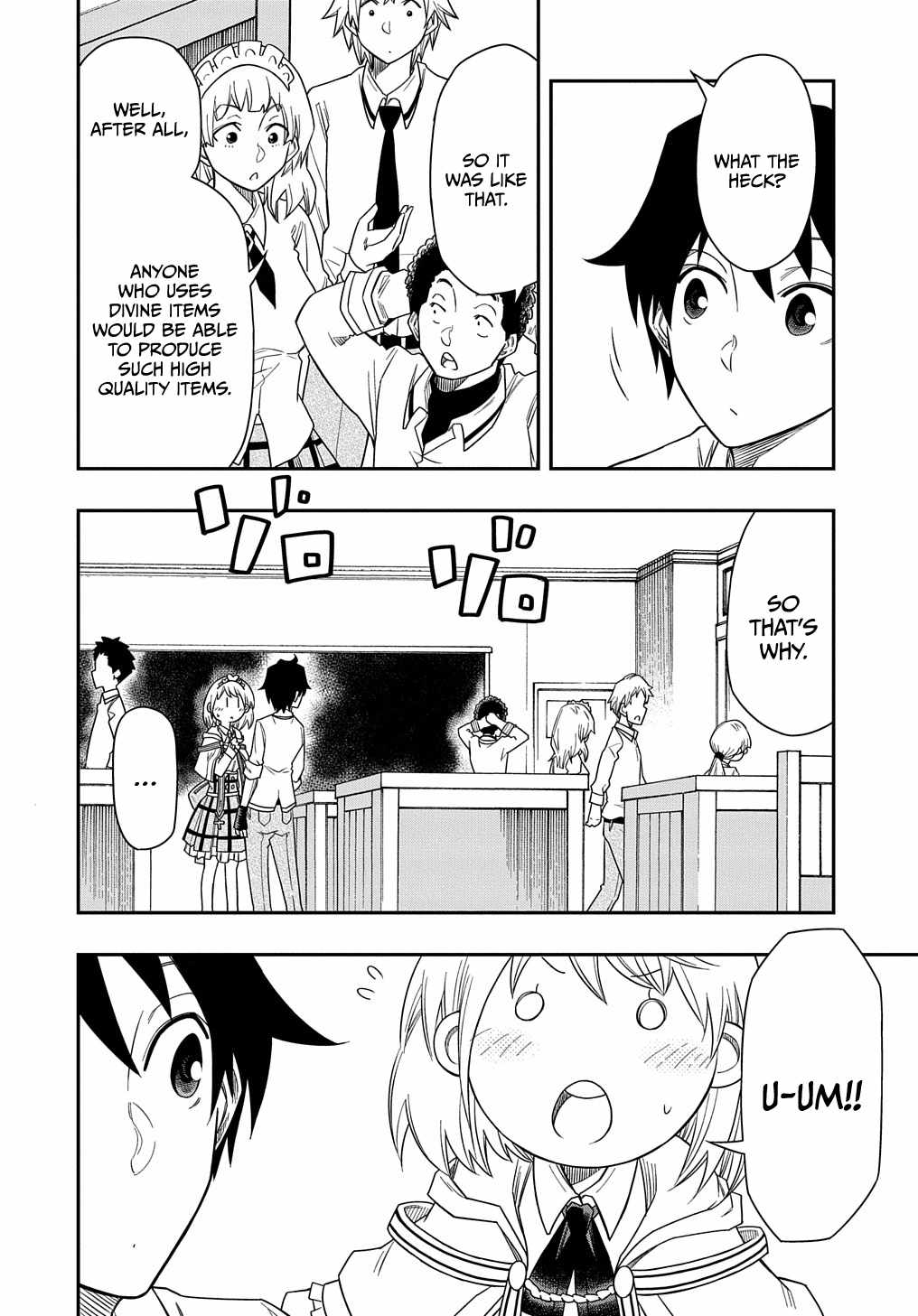 Kiyoubinbou, Jou wo Tateru - Kaitaku Gakuen no Rettousei na no ni, Joukyuu-shoku no Skill to Mahou ga Subete Tsukaemasu Chapter 8 page 8 - 