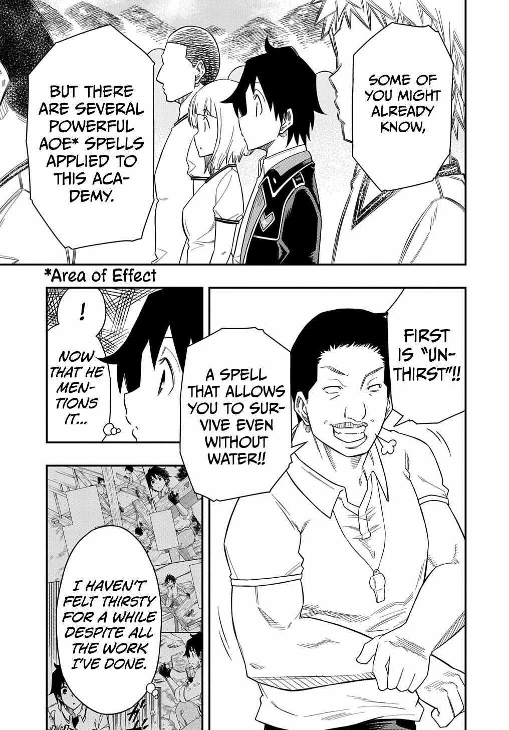Kiyoubinbou, Jou wo Tateru - Kaitaku Gakuen no Rettousei na no ni, Joukyuu-shoku no Skill to Mahou ga Subete Tsukaemasu Chapter 9 page 12 - 
