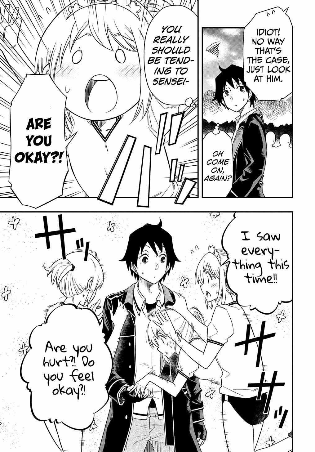 Kiyoubinbou, Jou wo Tateru - Kaitaku Gakuen no Rettousei na no ni, Joukyuu-shoku no Skill to Mahou ga Subete Tsukaemasu Chapter 9 page 33 - 