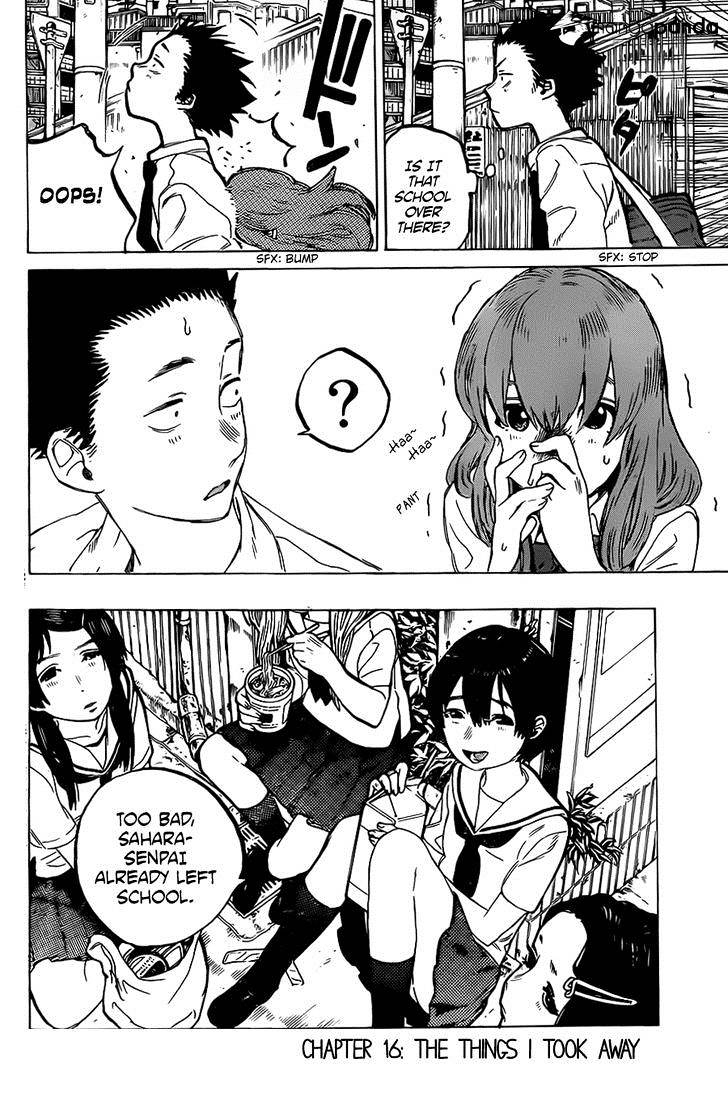 Read Koe no Katachi chapter 16 image 2 on Lezhin