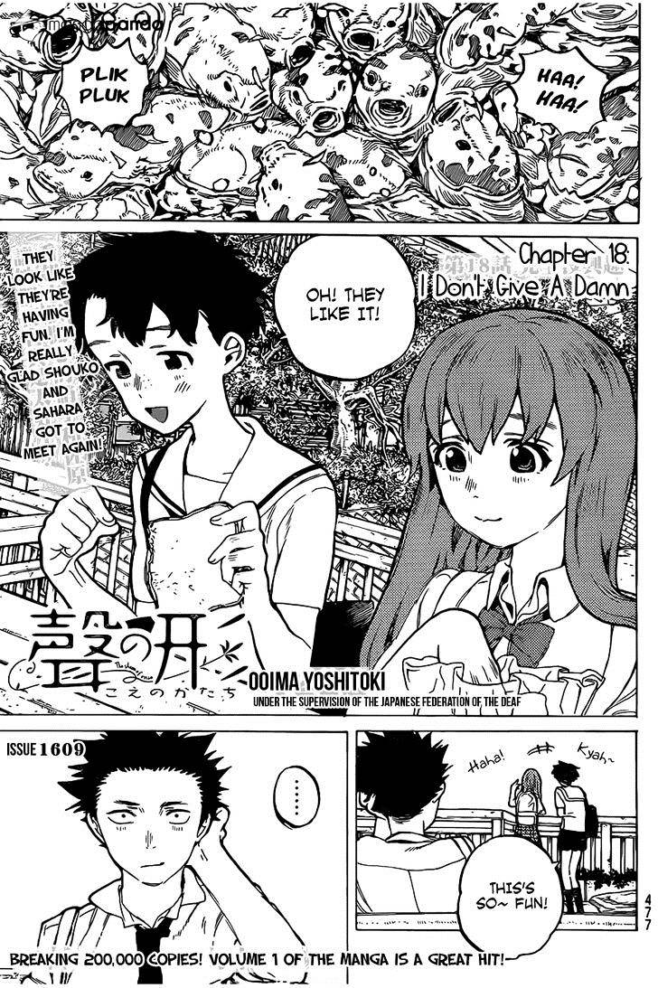 Read Koe no Katachi chapter 18 image 0 on Lezhin