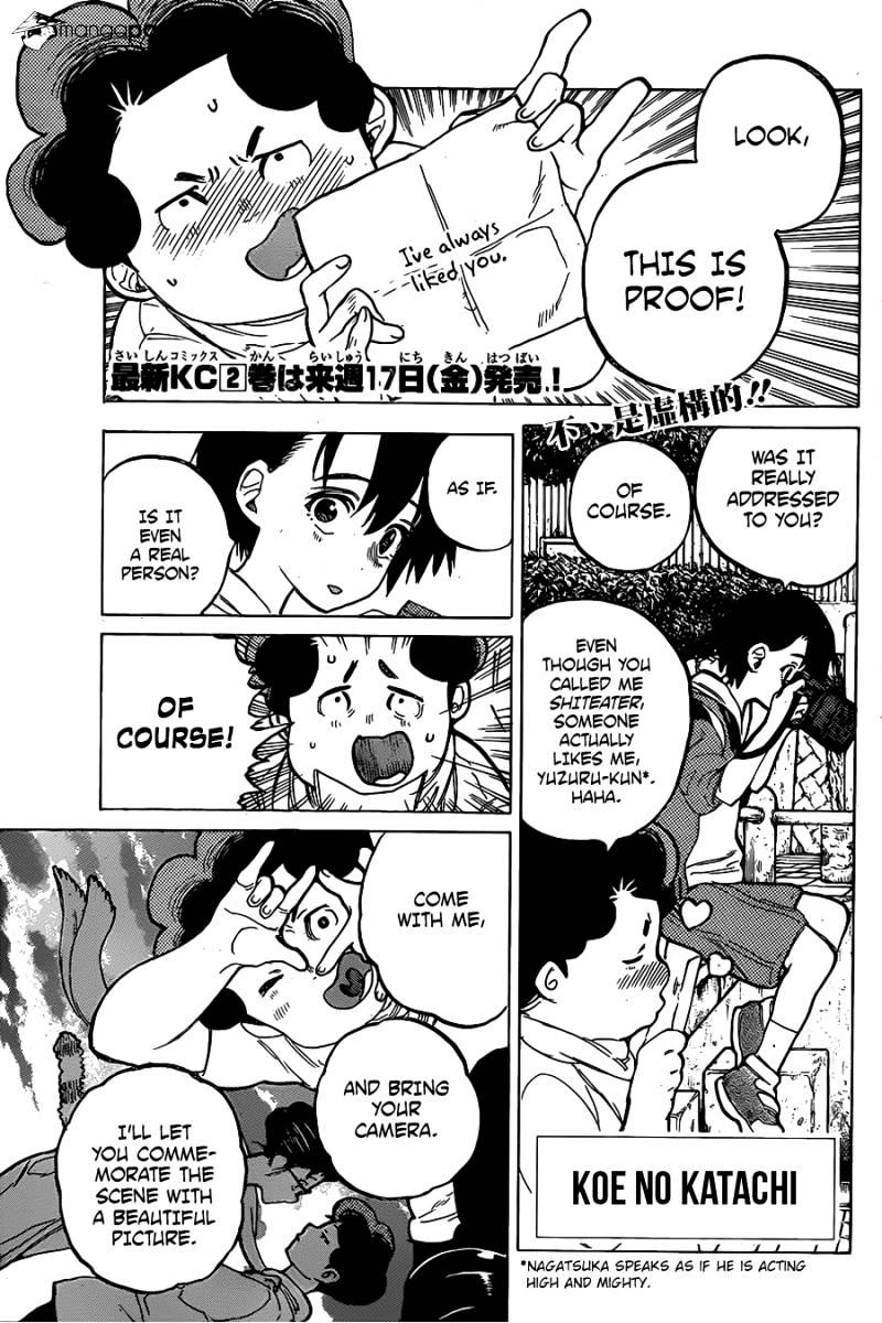 Read Koe no Katachi chapter 20 image 0 on Lezhin