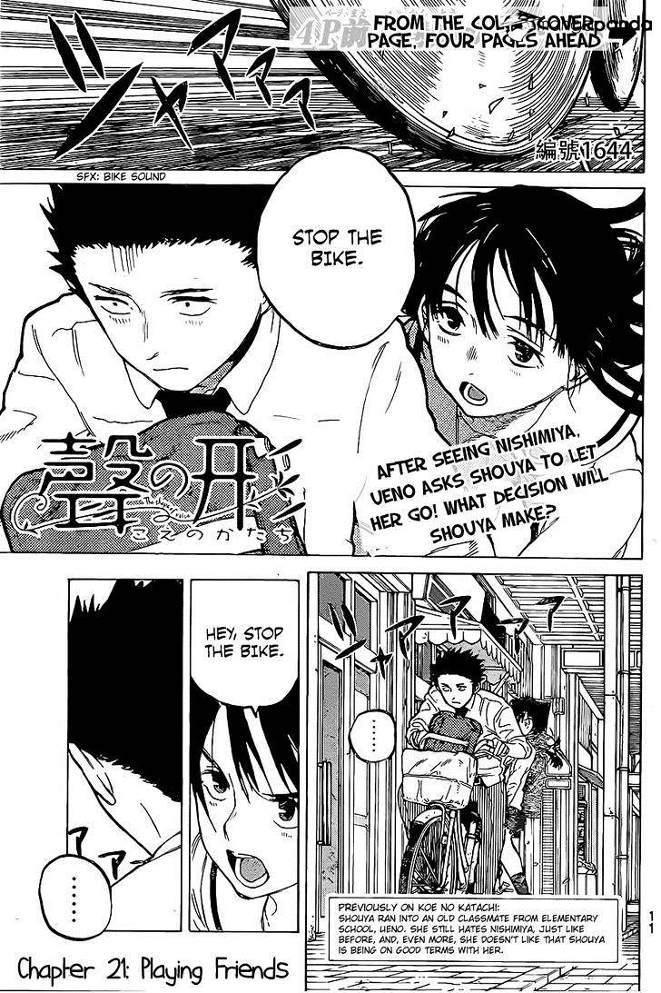 Read Koe no Katachi chapter 21 image 2 on Lezhin