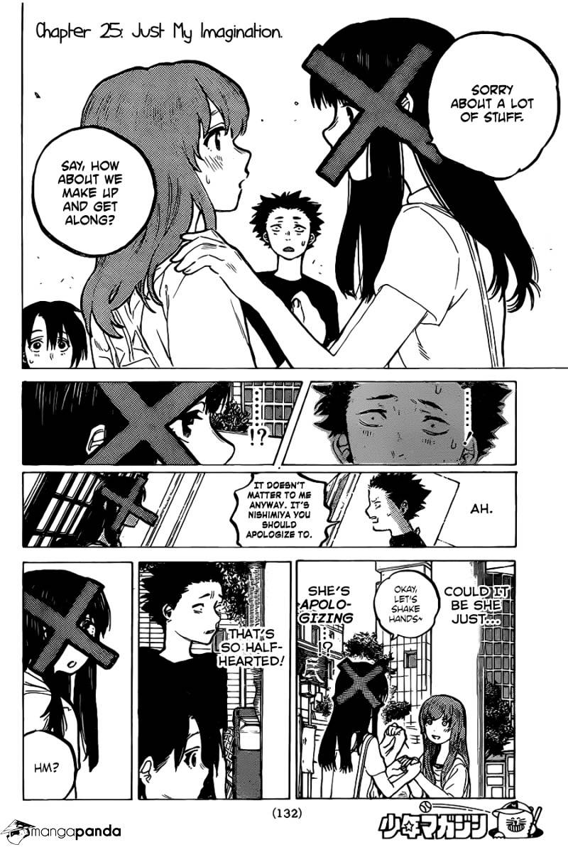 Read Koe no Katachi chapter 25 image 1 on Lezhin