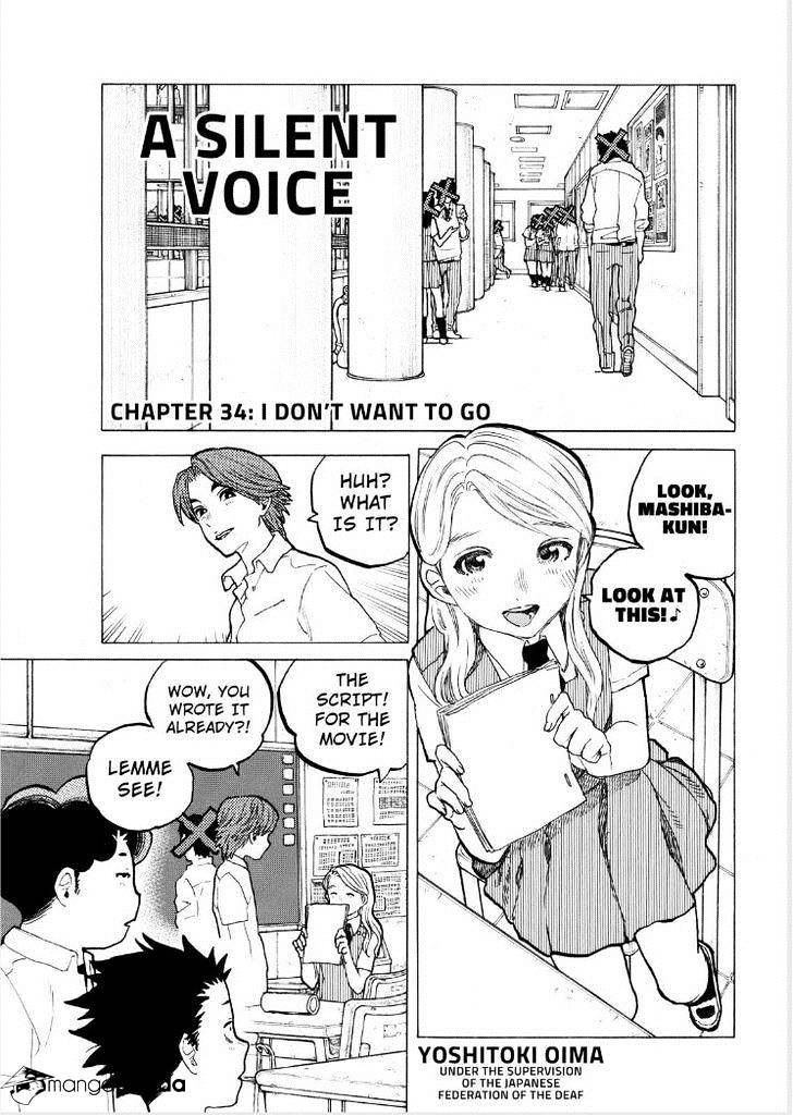 Read Koe no Katachi chapter 34 image 1 on Lezhin