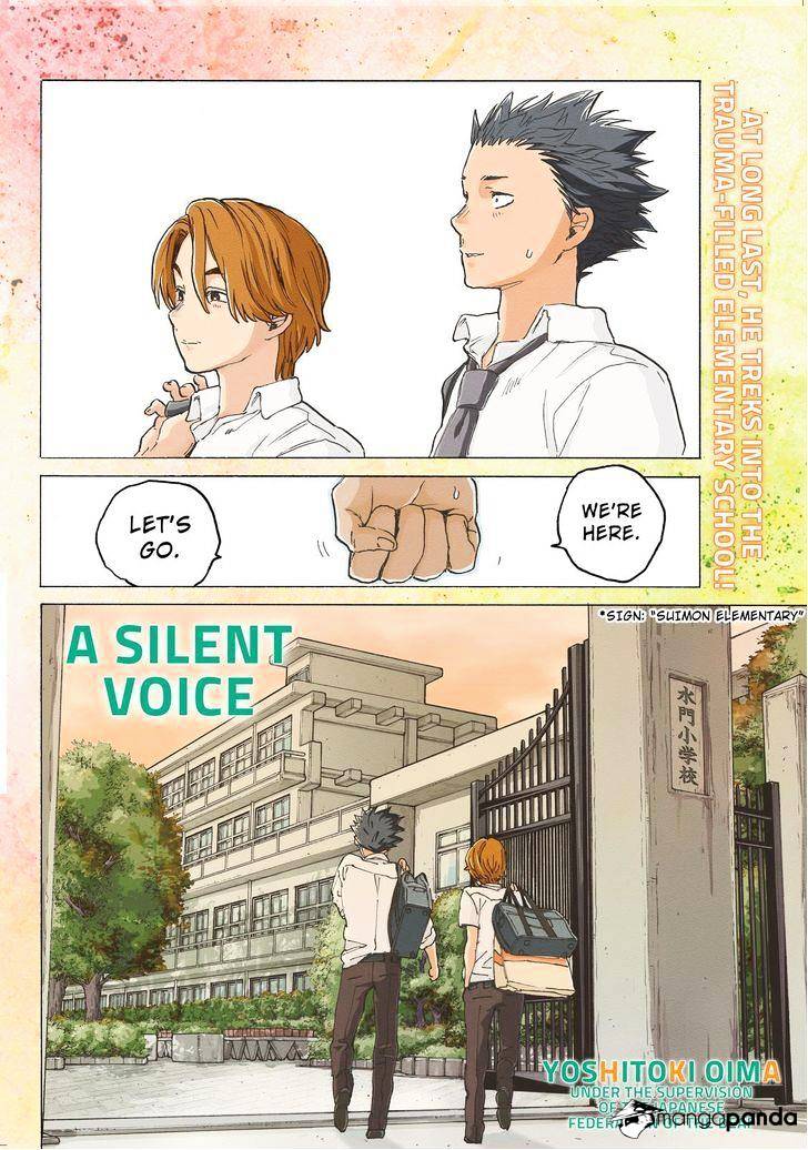 Read Koe no Katachi chapter 35 image 0 on Lezhin