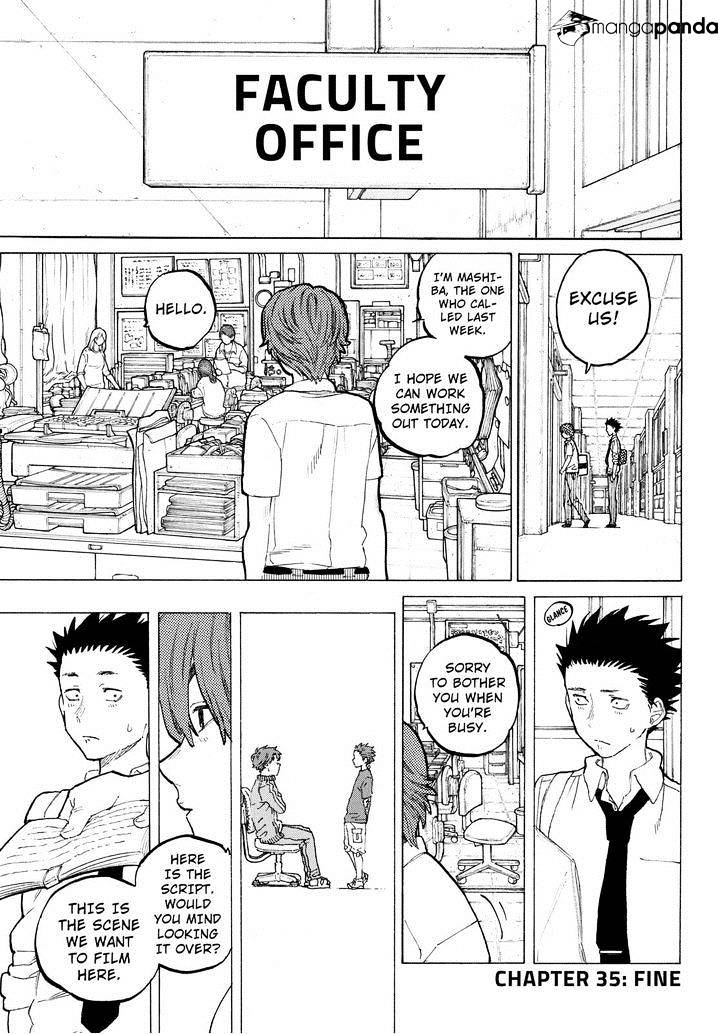 Read Koe no Katachi chapter 35 image 1 on Lezhin