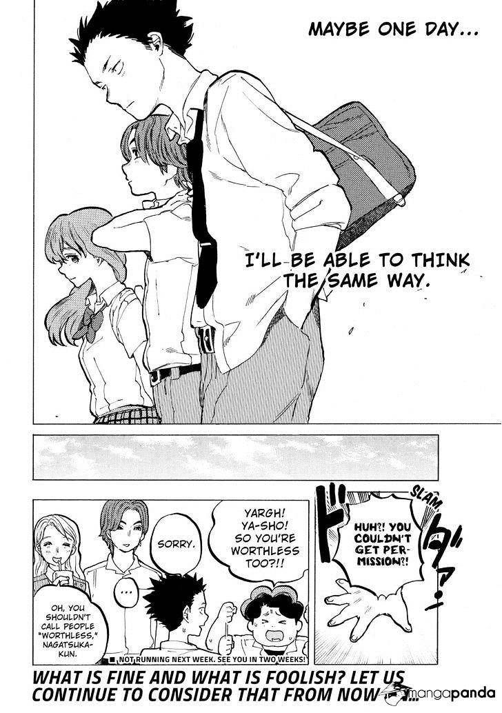 Read Koe no Katachi chapter 35 image 20 on Lezhin