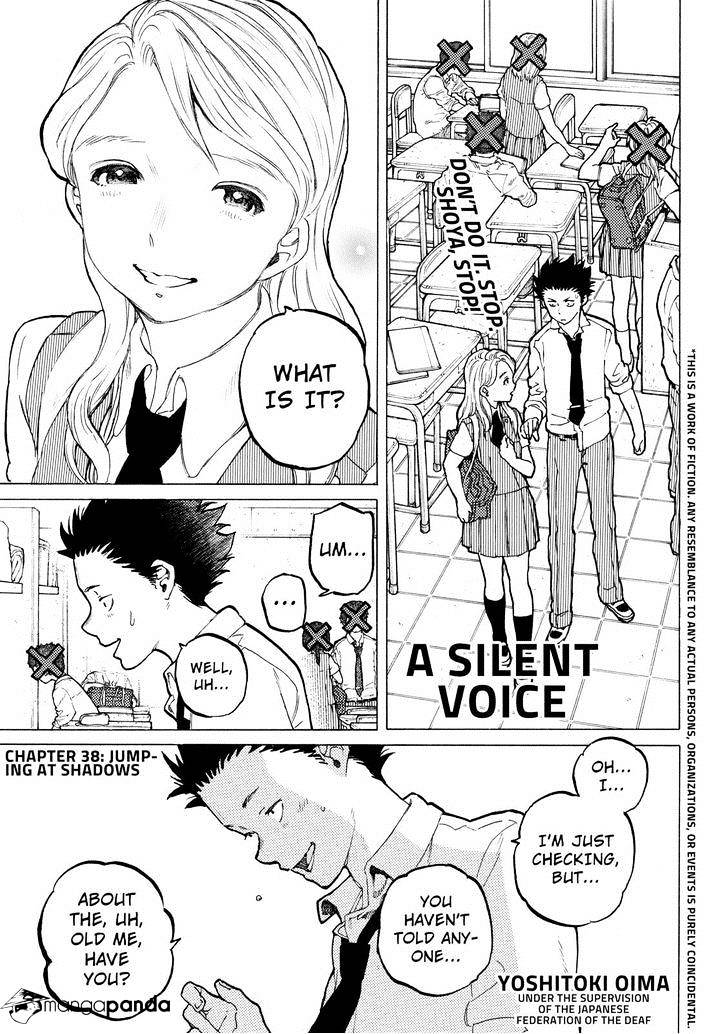 Read Koe no Katachi chapter 38 image 0 on Lezhin