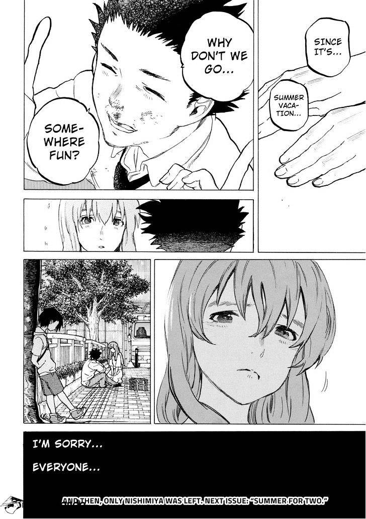 Read Koe no Katachi chapter 39 image 17 on Lezhin