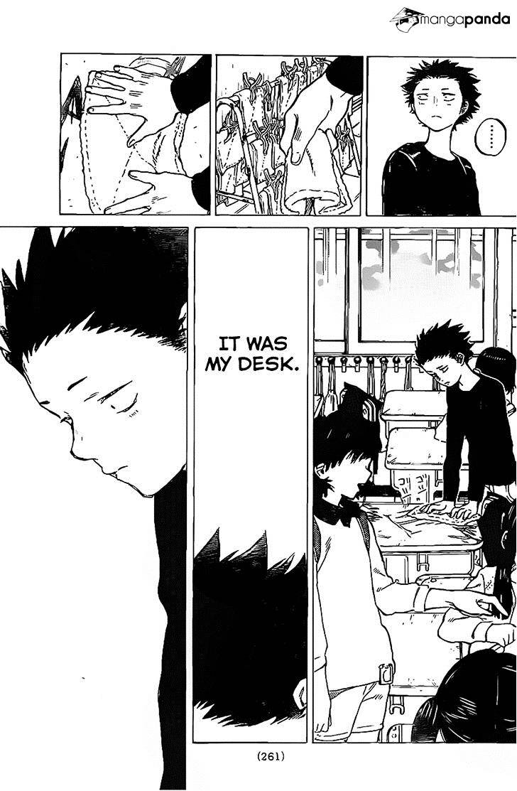 Read Koe no Katachi chapter 4 image 21 on Lezhin