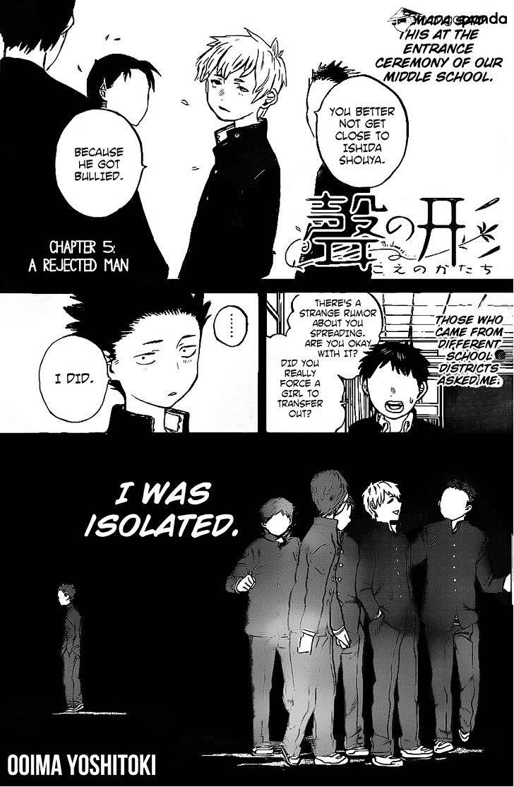 Read Koe no Katachi chapter 5 image 0 on Lezhin
