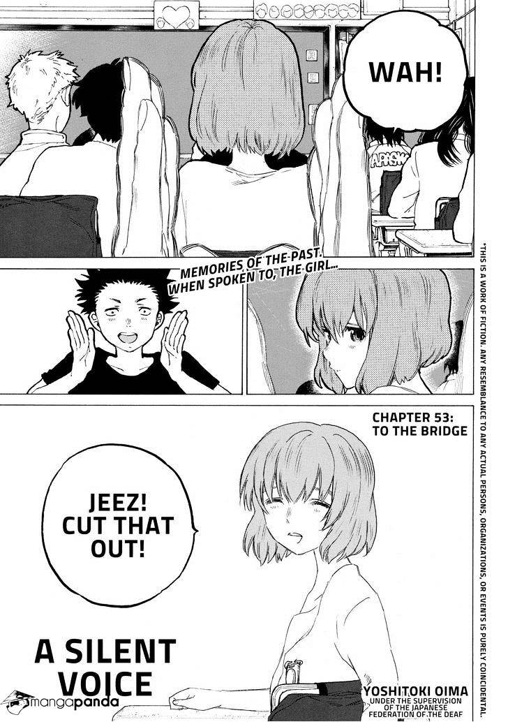 Read Koe no Katachi chapter 53 image 0 on Lezhin