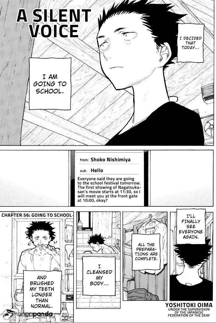 Read Koe no Katachi chapter 56 image 1 on Lezhin