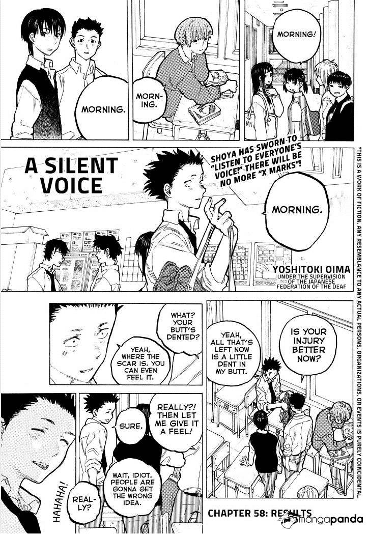 Read Koe no Katachi chapter 58 image 1 on Lezhin