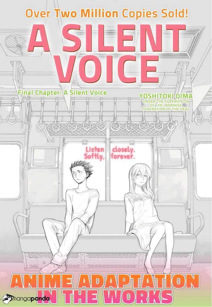 Read Koe no Katachi chapter 62 image 0 on Lezhin