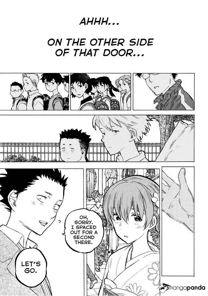 Read Koe no Katachi chapter 62 image 13 on Lezhin